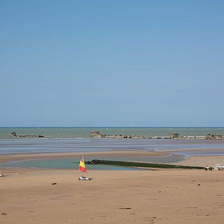 Panoramic Mulberry Beach Plendid Family Apartment Asnelles Bagian luar foto
