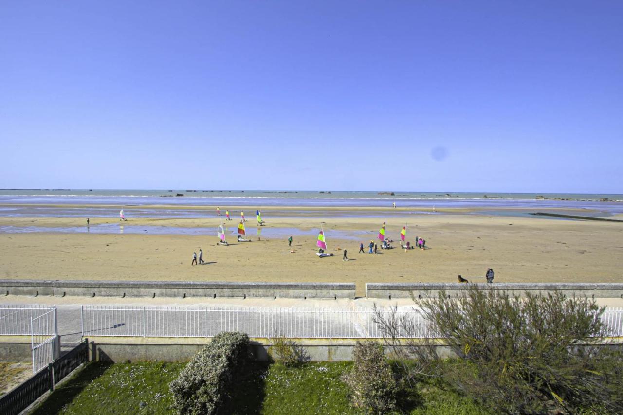 Panoramic Mulberry Beach Plendid Family Apartment Asnelles Bagian luar foto