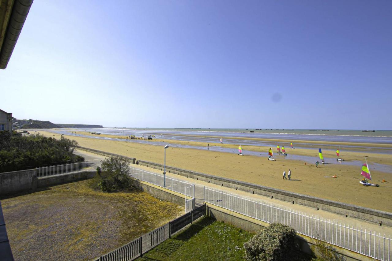 Panoramic Mulberry Beach Plendid Family Apartment Asnelles Bagian luar foto